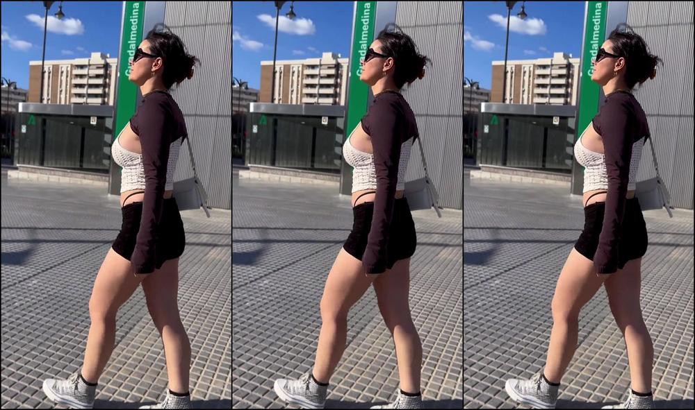 "Pure Taboo" Gstring, Public, Thong, Short Shorts, Whale Tail, Hot Milf, Braless, Suggest Pure Taboo Walking around the city showing off my little G string sfw Pornhub