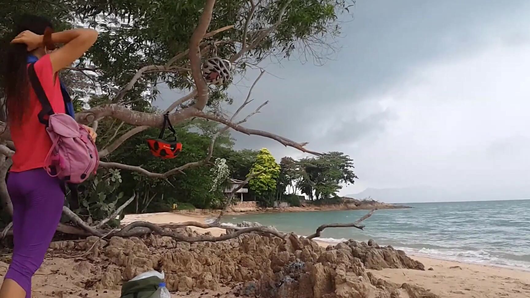 dream4angel naked on public beach public exhibitionism before storm Pornhub