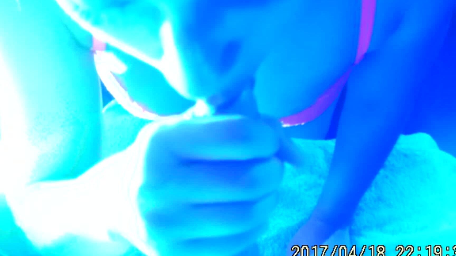 "nmjnaughtyvixens" blowjob, cuckolding, doggystyle, fucking, gloryhole Teen gives gloryhole head for 1st time manyvids