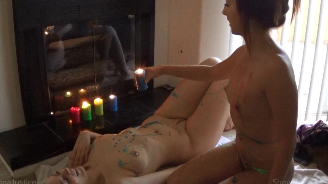 Wax Play, Girl Girl, Redhead, Softcore shaye rivers my first hot wax experience ManyVids