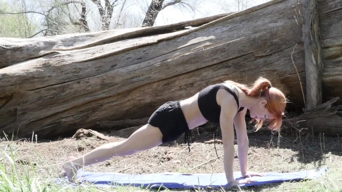 Serenesiren New Min Outdoor Yoga Session Silent Voice No Instruction Peaceful Outdoor Sounds