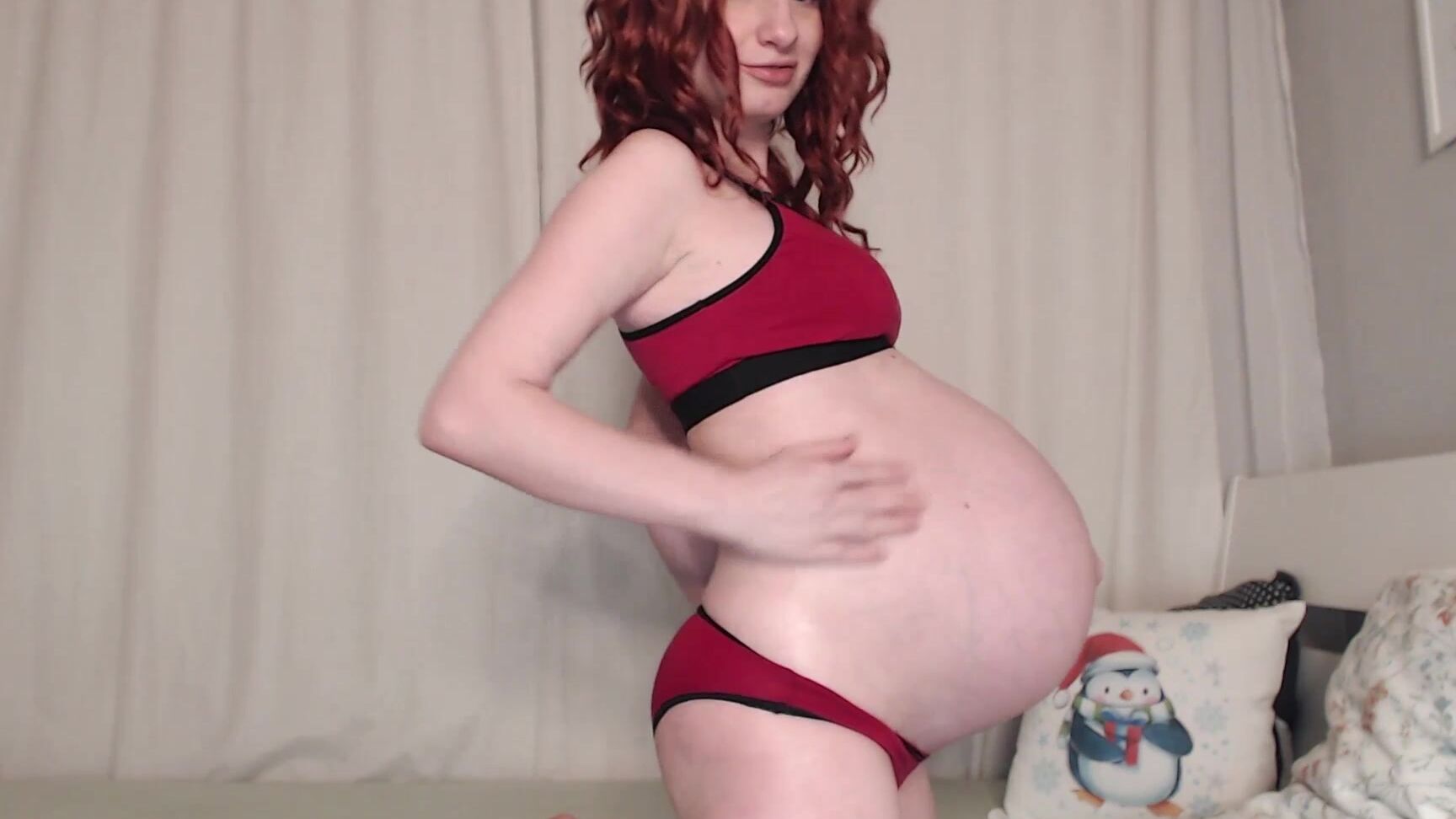 solo, camshow, pregnant Iluvlollipops - Big Belly Pregnant Camshow SiteRip