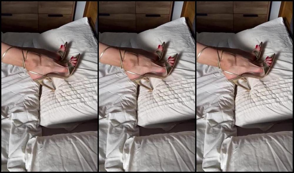 Heels Of Mine Nicknamed Heelsofmine 11 04 2024 Onlyfans Video I Know You Love These Golden Heels