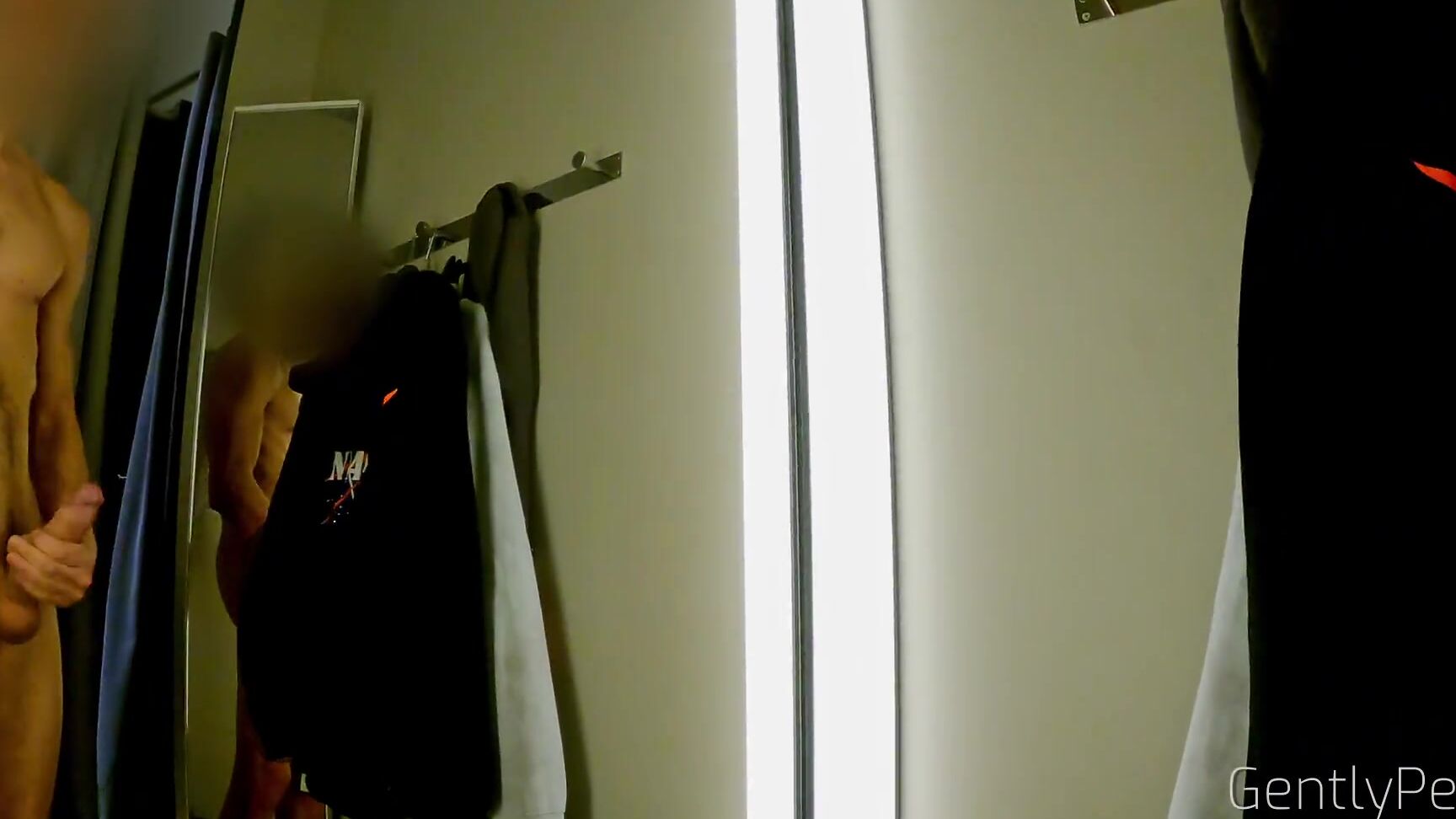 GentlyPerv DRESSING ROOM ADVENTURE - I show my naked body for a sexy lady...she can't resist and makes me cum Pornhub