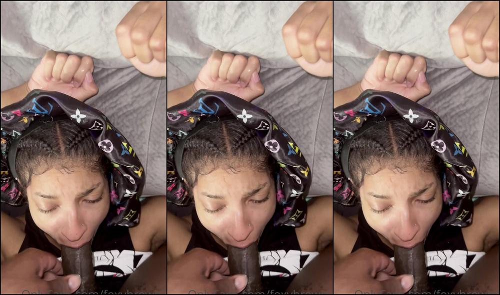 Foxybrown He Couldn T Wait For Me To Get Up So