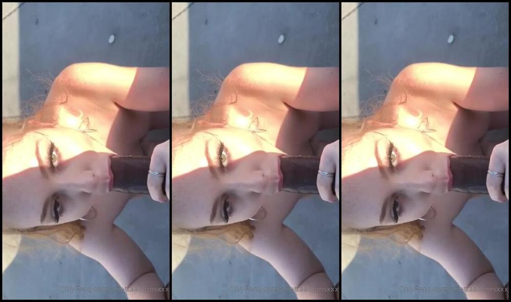 Ariettaadamsxxx Rooftop Creampies Mrblaccwood