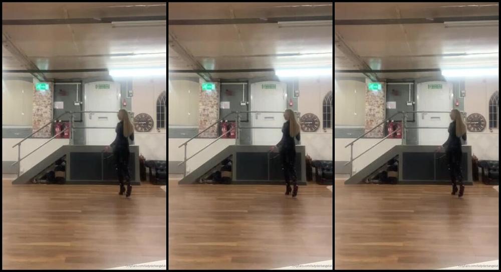 Ladydarkangeluk Onlyfans Catsuit And Leather Corset