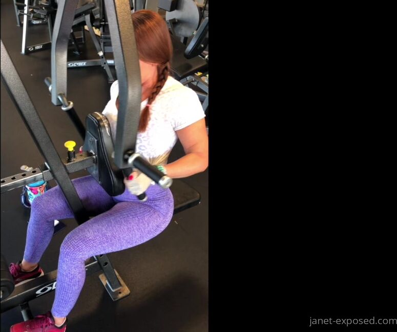 Janetmasonxxx Video Of My Workout Today Not The Full Minutes Just One Set Of Each Exercise For T