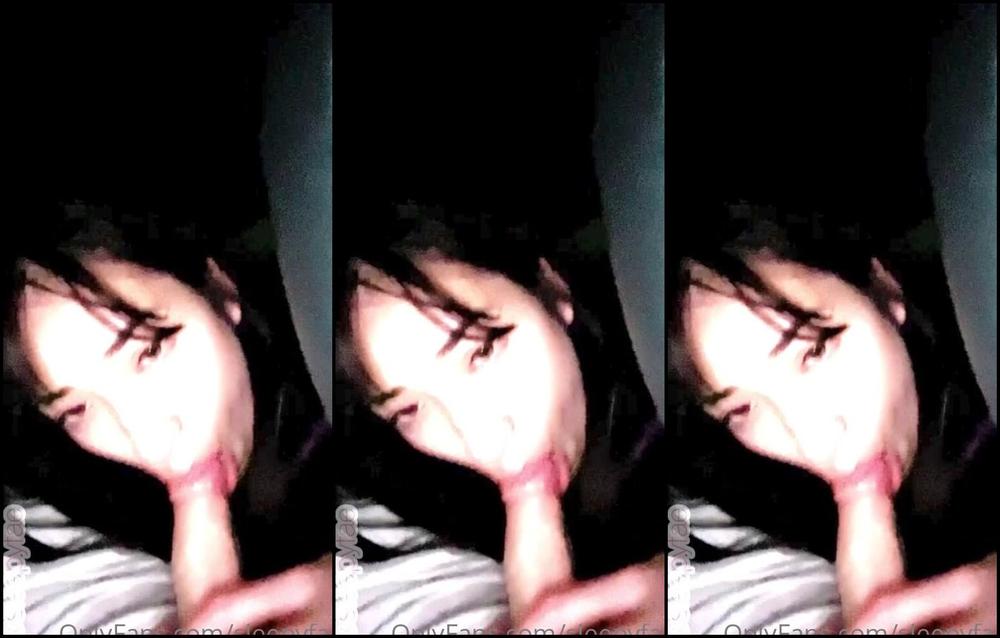 Sleepyfae Quick Blowjob On The Road We Were Driving To Get Food But He Wanted To Stop And Make M