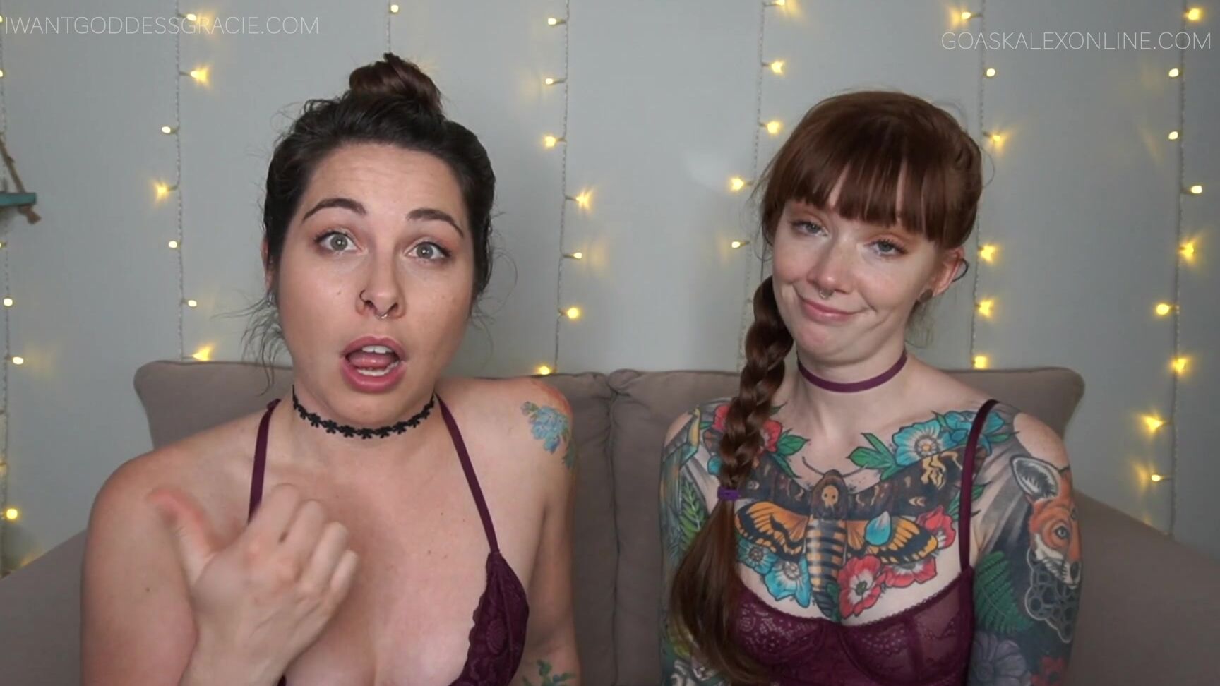 "Goddess Gracie Haze, GOASKALEX" CEI, Cum Eating Instructions, Humiliation, JOI Goddess Gracie Haze - Step Sisters Make You Eat SiteRip