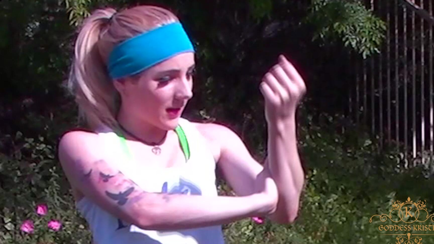 Goddesskristie Muscle Worship Madness