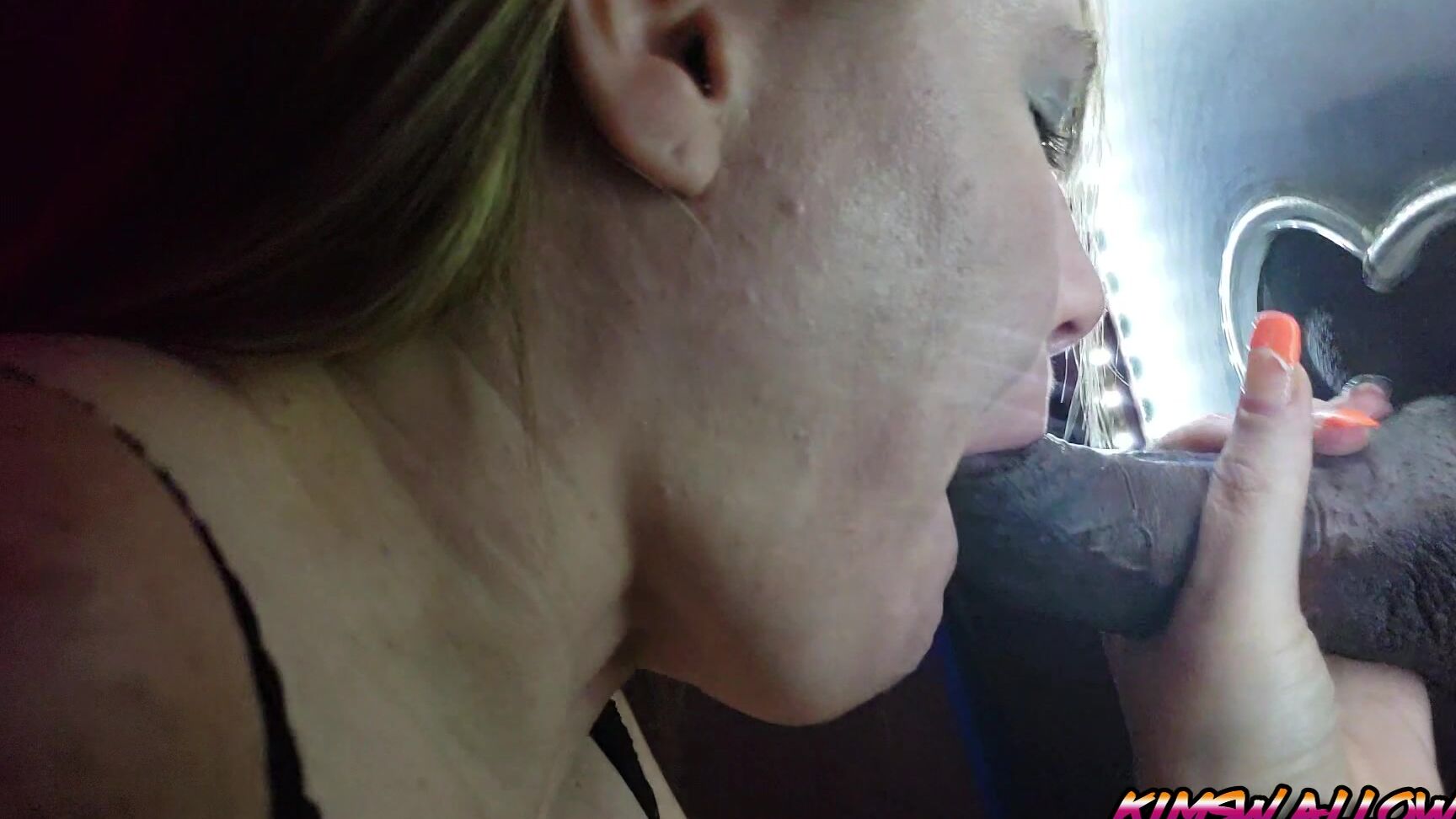 Blowjob,Deepthroat,Interracial,Redhead,Swallowing / Drooling kimswallows halloween sloppy throat and drool uncut ManyVids