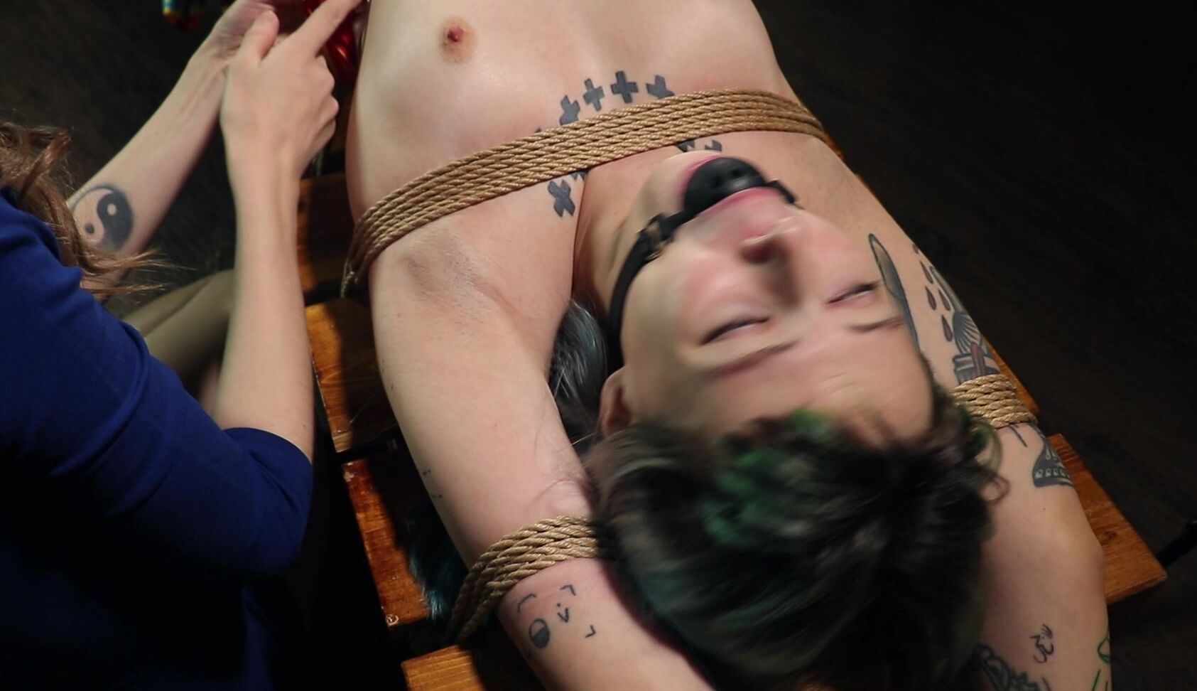 Russian Girls Fetish Tied Girl In Silk Dress Tickled And Made To Cum