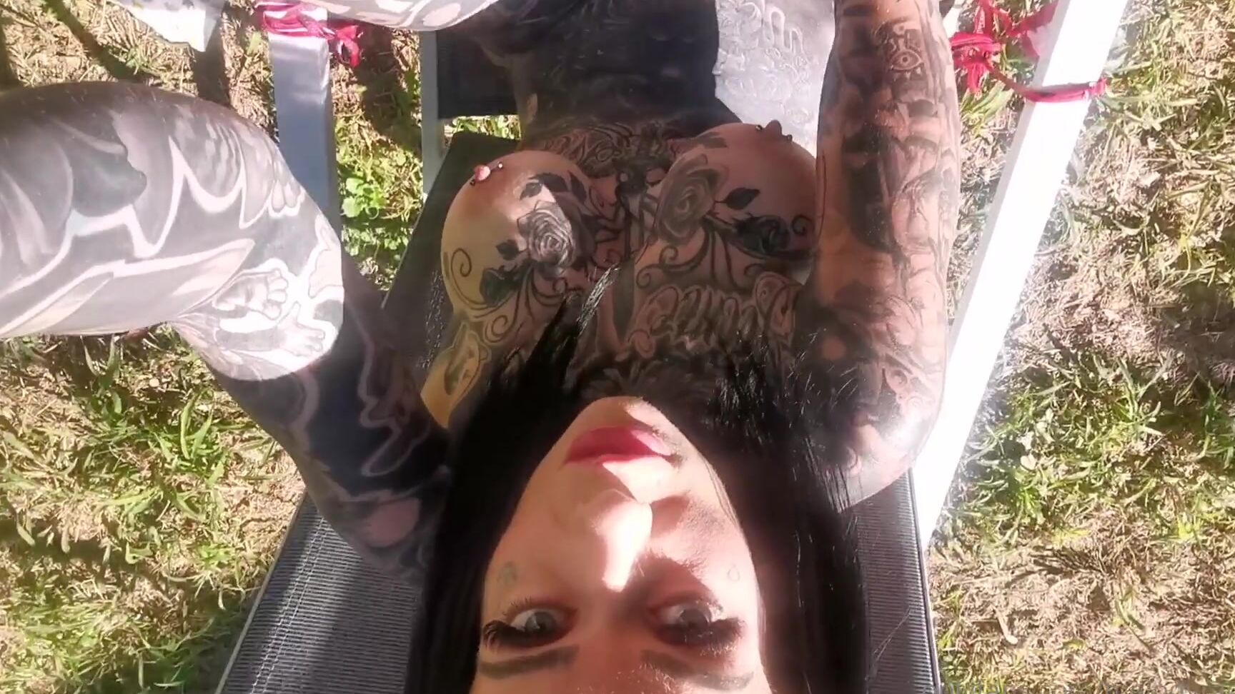 Melodyradford Outdoor Porn Watching Me Sunbathing Turns Into You Fucking Me I Cover My Pussy In Oil And