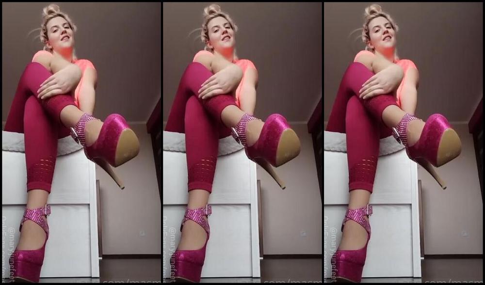 Masmr Onlyfans Sweaty Feet Shoes After Party Roleplay New Pink High High Heels I Was Dancing All Night Long And