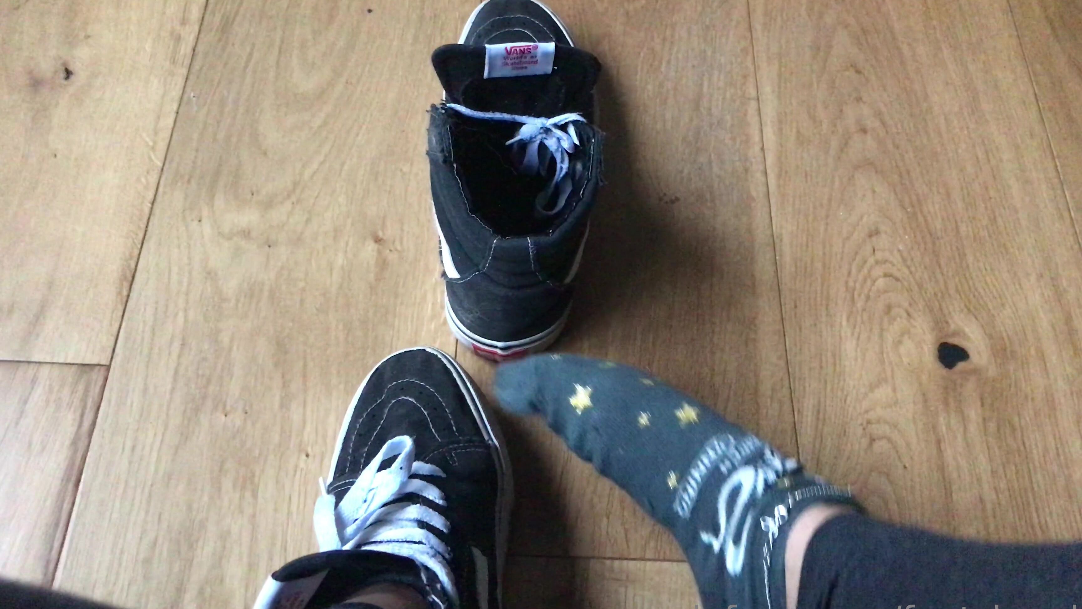 Footsiegalore Only Fans Exclusive Sock Tease After A Long Hard Day At Work K