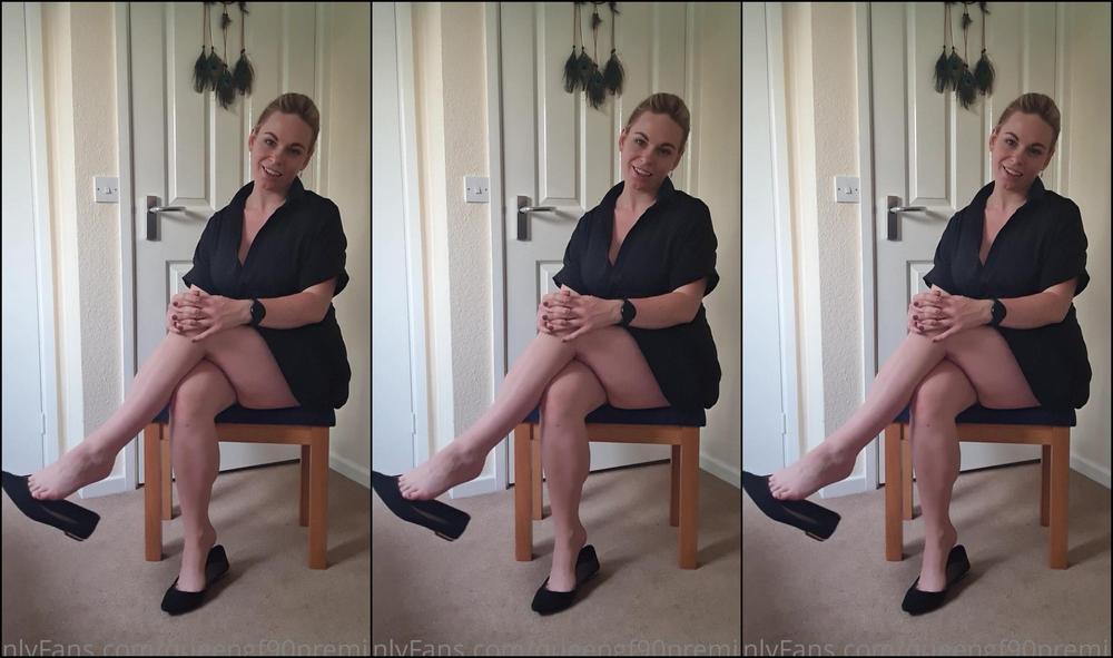 Queengf Premium Would You Cum In My Shoes