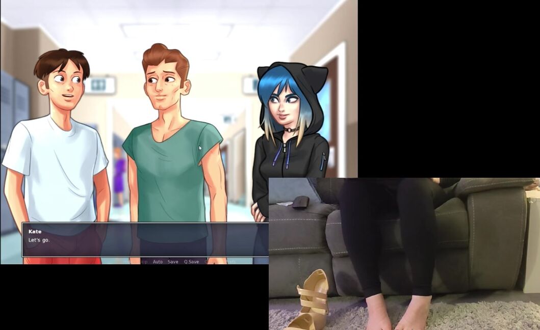 Kayties Feet Summertime Saga Episode Ms Bisette Naughty