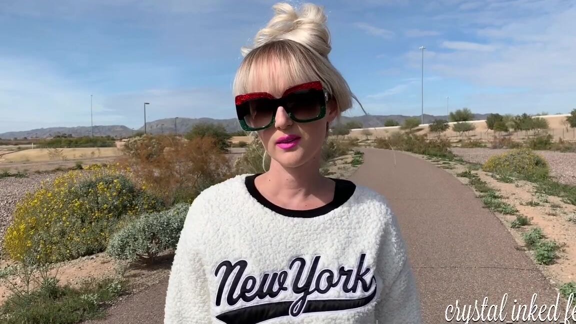 Crystal Inked Nicknamed Crystalinked Onlyfans Park Voyeur