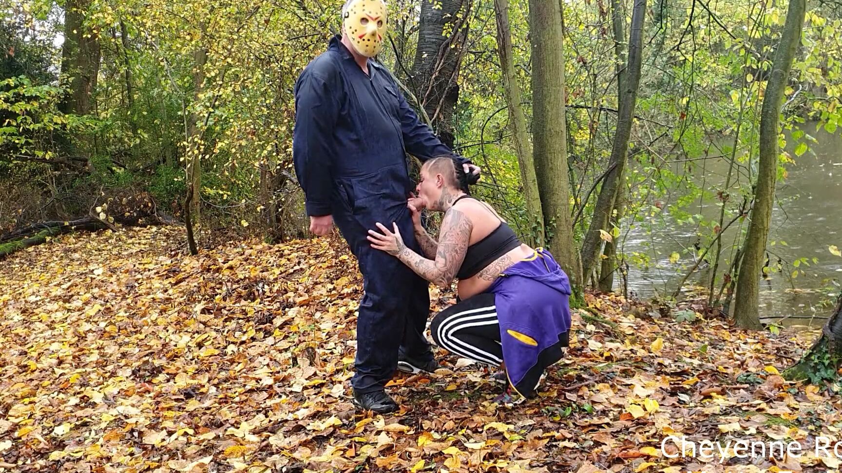 Halloween,Facials,Doggystyle,Running,Public Outdoor mattyfacial scary halloween run ManyVids
