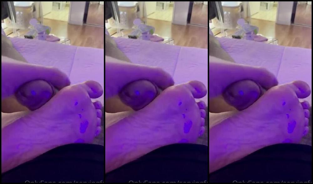 Servingbarefeet Aka Servingfet Onlyfans Footjob Friday Wgn