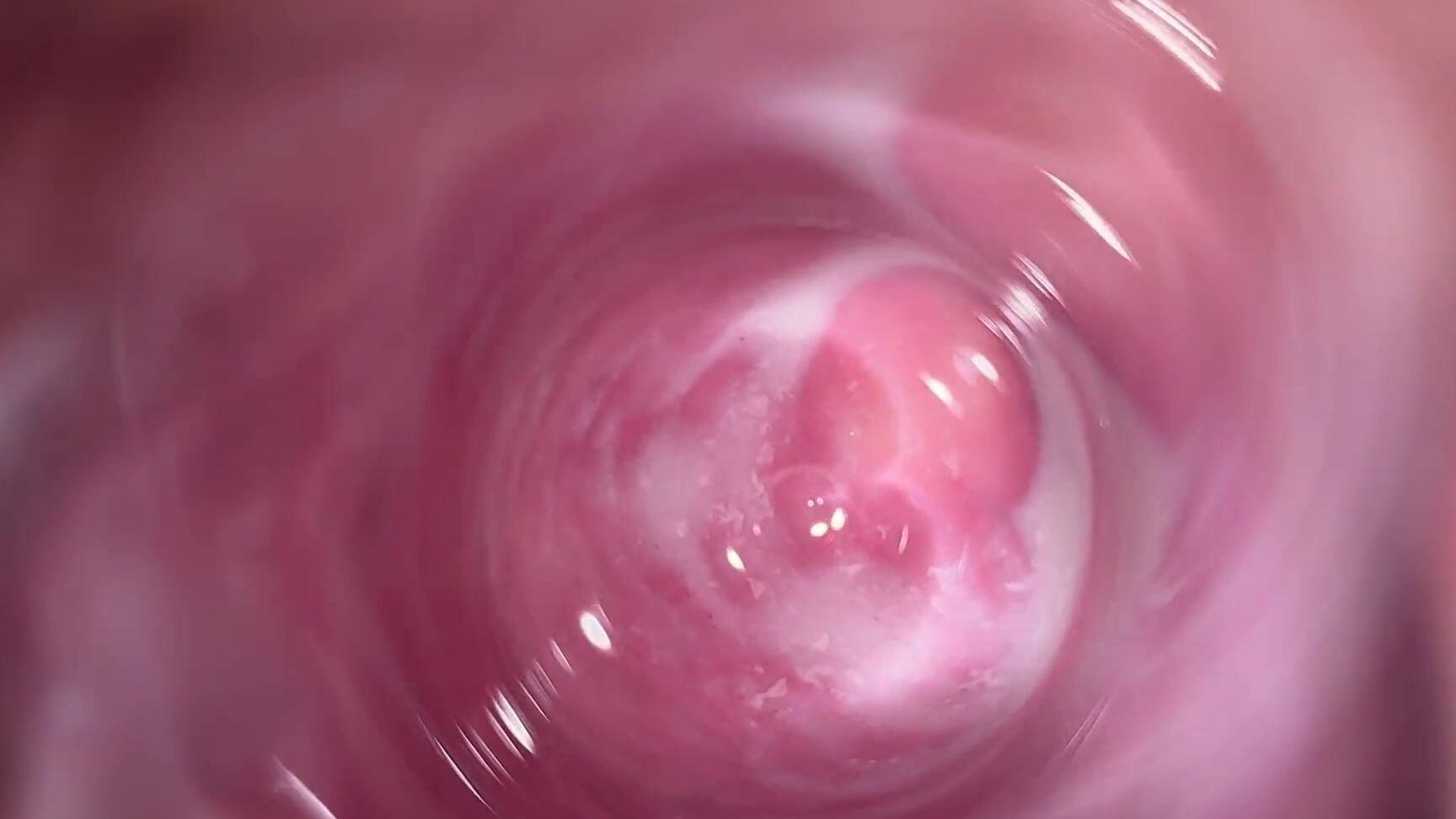 Cute Pussy Camera deep inside Mia's tight creamy pussy, Internal view Pornhub