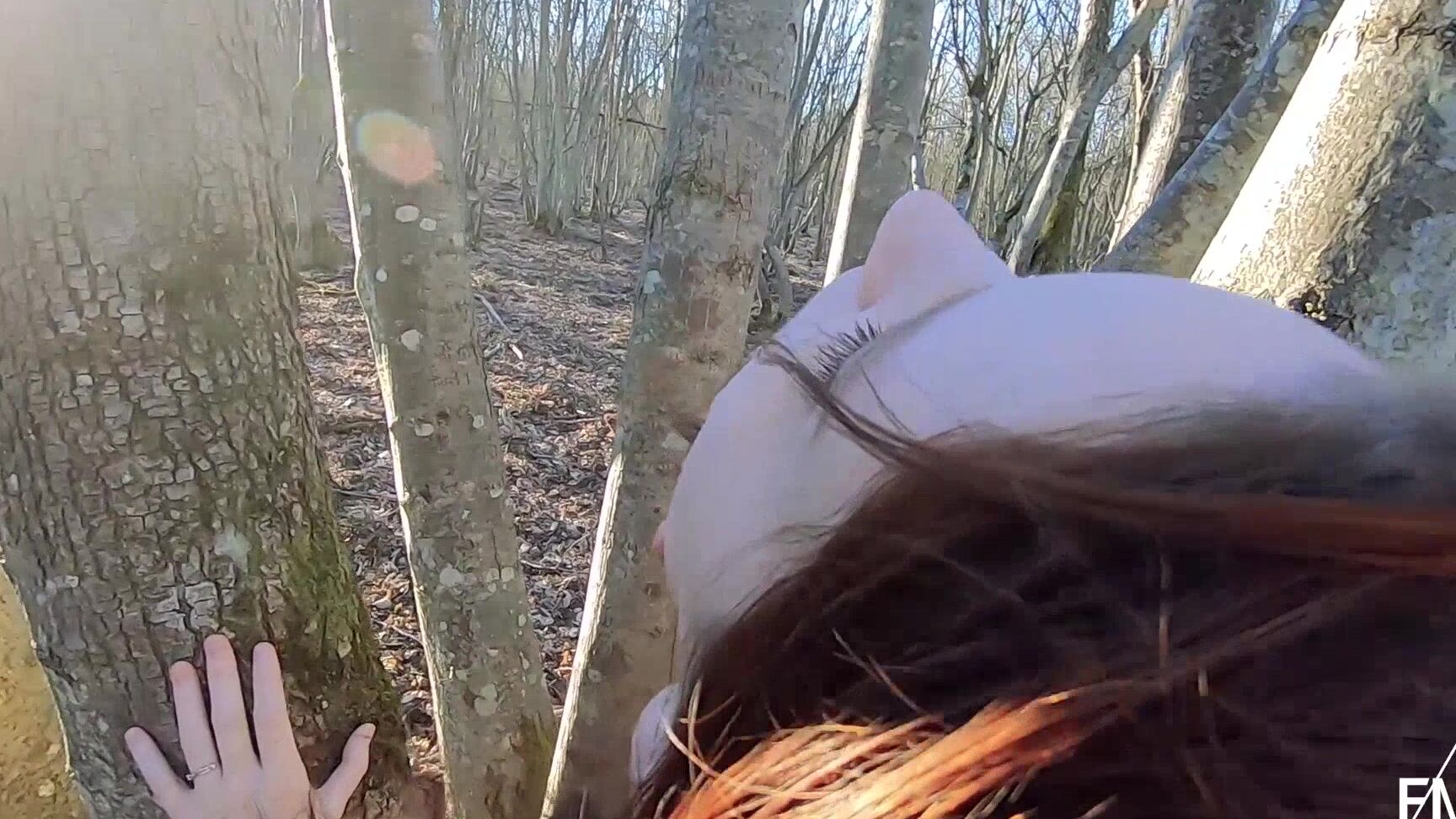 POV, Outdoors, Blowjob, Cumshots, Forest ephemere cam pov quicky in the forest ManyVids