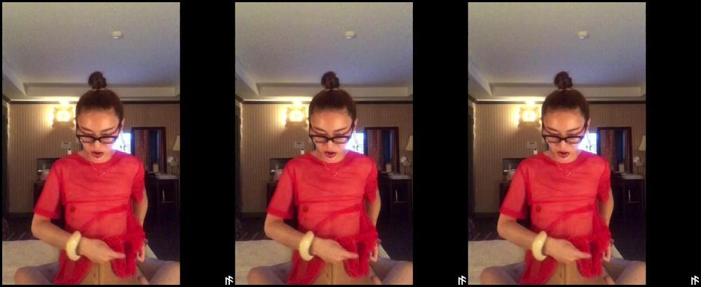 hyoriqueen hyori red hot laced shemale Manyvids