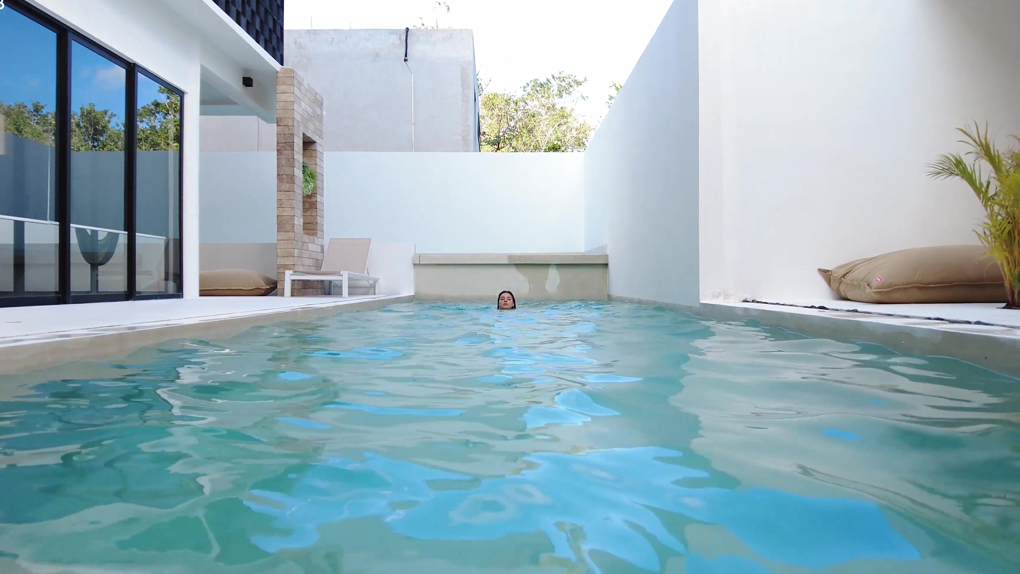 "Mix" Solo, Natural Tits, Masturbation, Toys Maria - Erotic Games By The Pool SiteRip