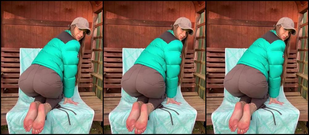 Babebarefootofficial Onlyfans I Had A Dream Last Night That We Got Naughty Outside I Gave You A Long Sensual Foot Job Luckil 33 Pvp