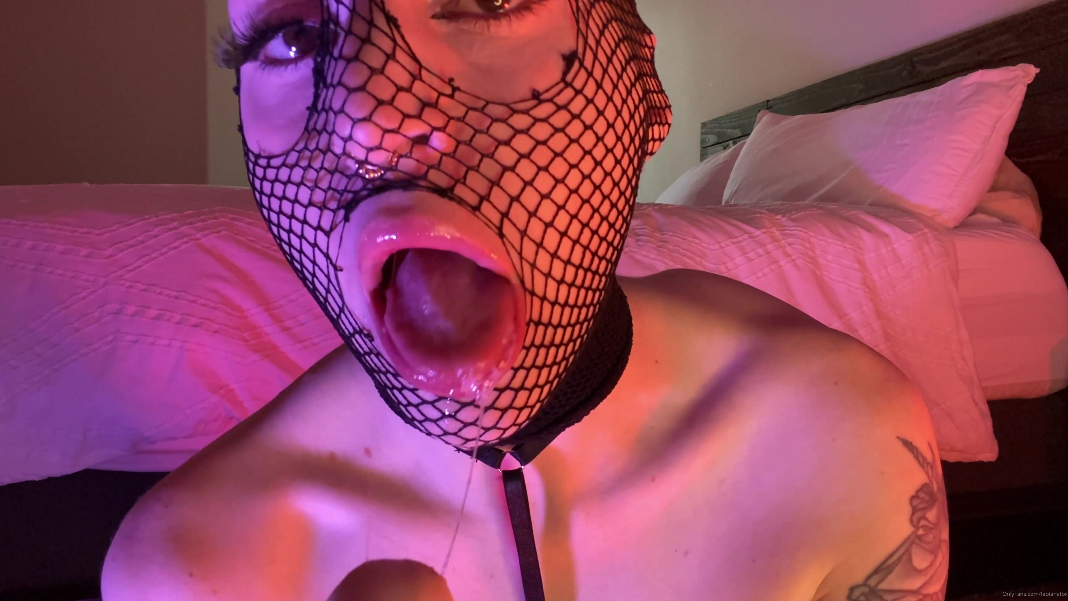 Fabianafox This Spit Fetish Video With Was So Fun To Film I Show O