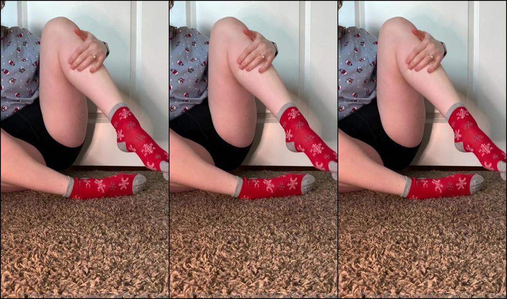 Freckled Feet Day Of Days Of Alice Christmas Sock Try On Which Ones Were You Fav