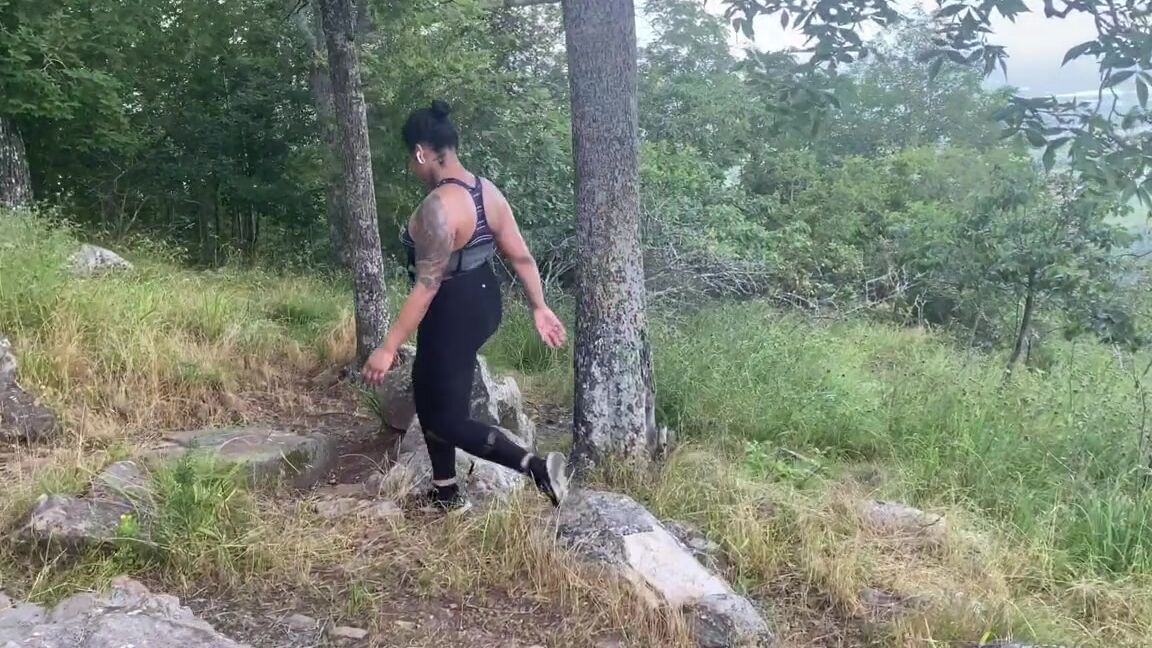 Mama Rican Aka Ricansoless Onlyfans Foot Tease By A Hiker Here S A Snippet Of A New Vid I Filmed While Hikingbuy Full Access In You