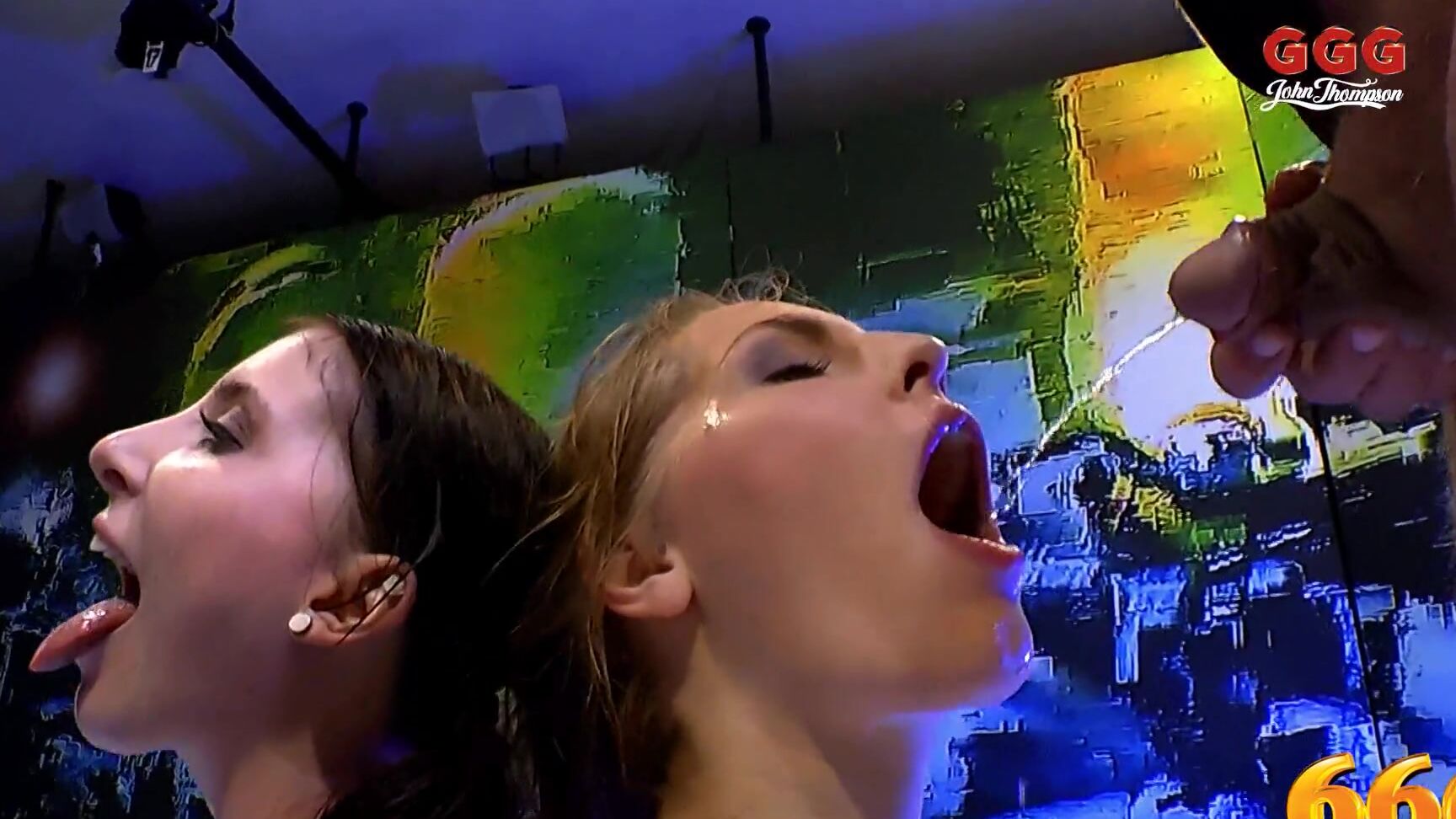 Cumshot, Bukkake, Hardcore, Pissing, Group Sex, Teen, Blowjob 666 - Jung und Vollgepisst GGG