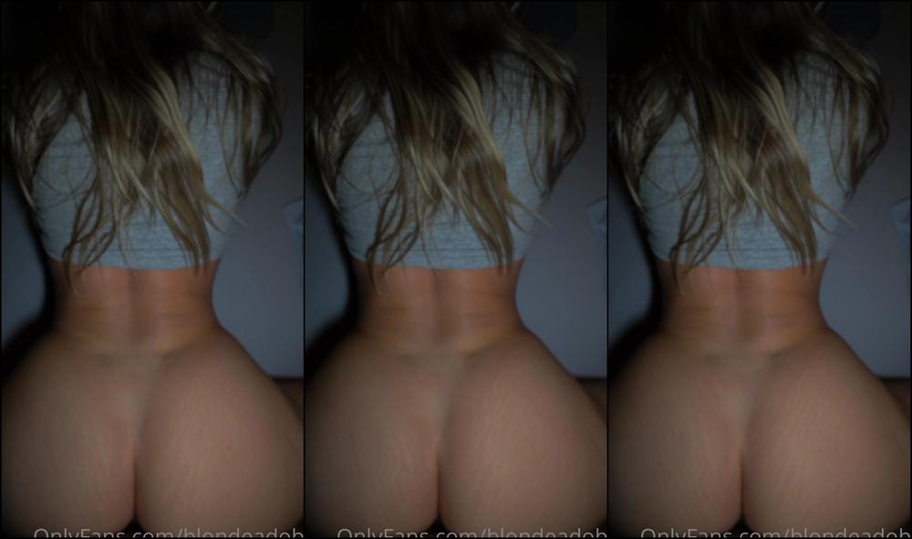 Blondeadobo Trying Out A New Light We Got For The