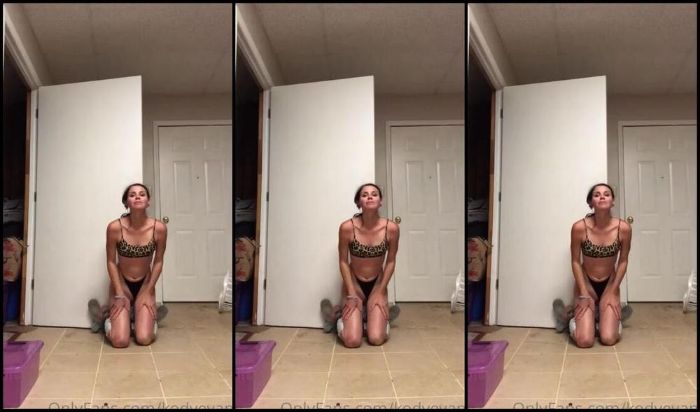 Kodyevans Onlyfans So Since I Came Across This Old Video Of My First Time Doing A Thong Semi Hanging On A Doorknob I