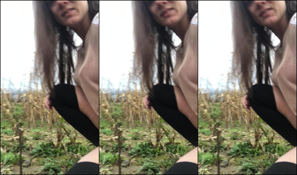 "SuzieLove212" finger fucking, masturbation, milf, public nudity, public outdoor Masturbating in a Farmer s Cornfield manyvids