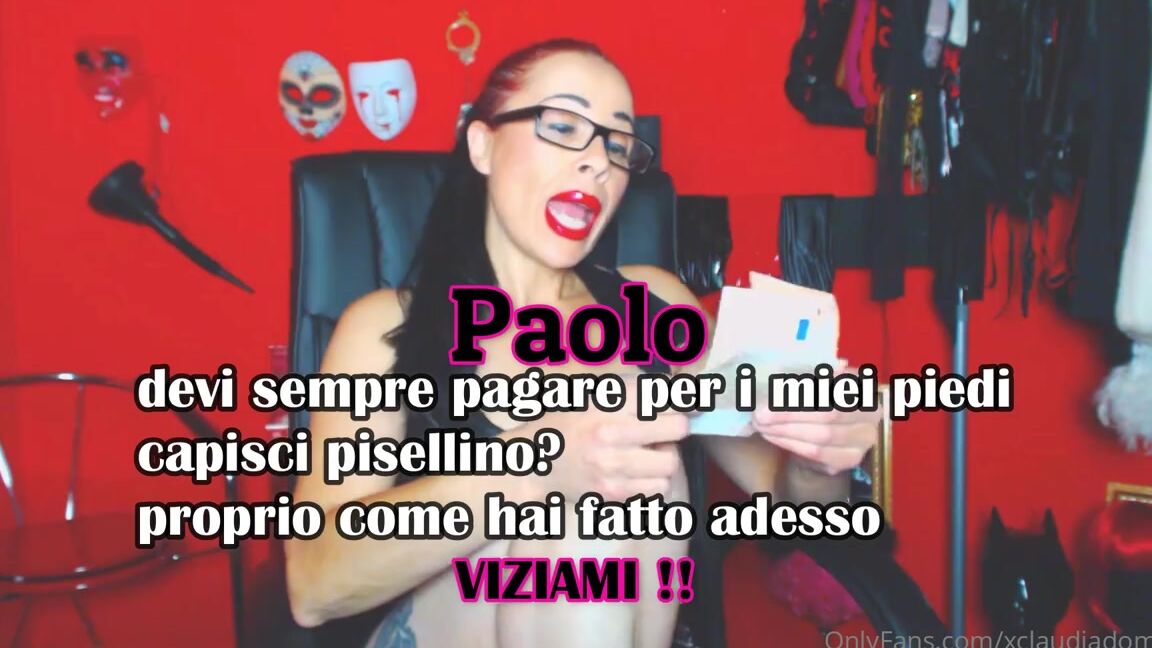 Padrona Claudia Nicknamed Xclaudiadominax Onlyfans Ti Cade La Bava 319567