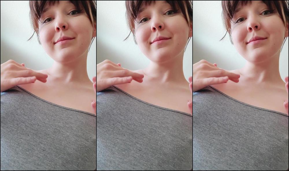 Mira Xo Hard Nipples Gray Tank Top