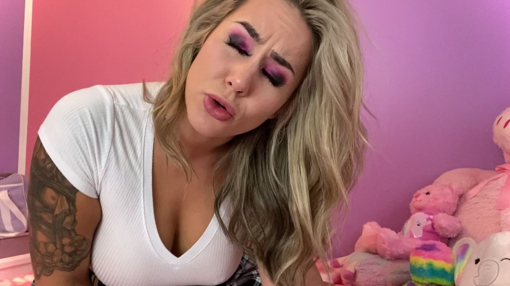 CEI, Cum Eating Instruction, Femdom, JOI, Jerk Off Instruction misty-is-mean-to-you-cei-joi ManyVids