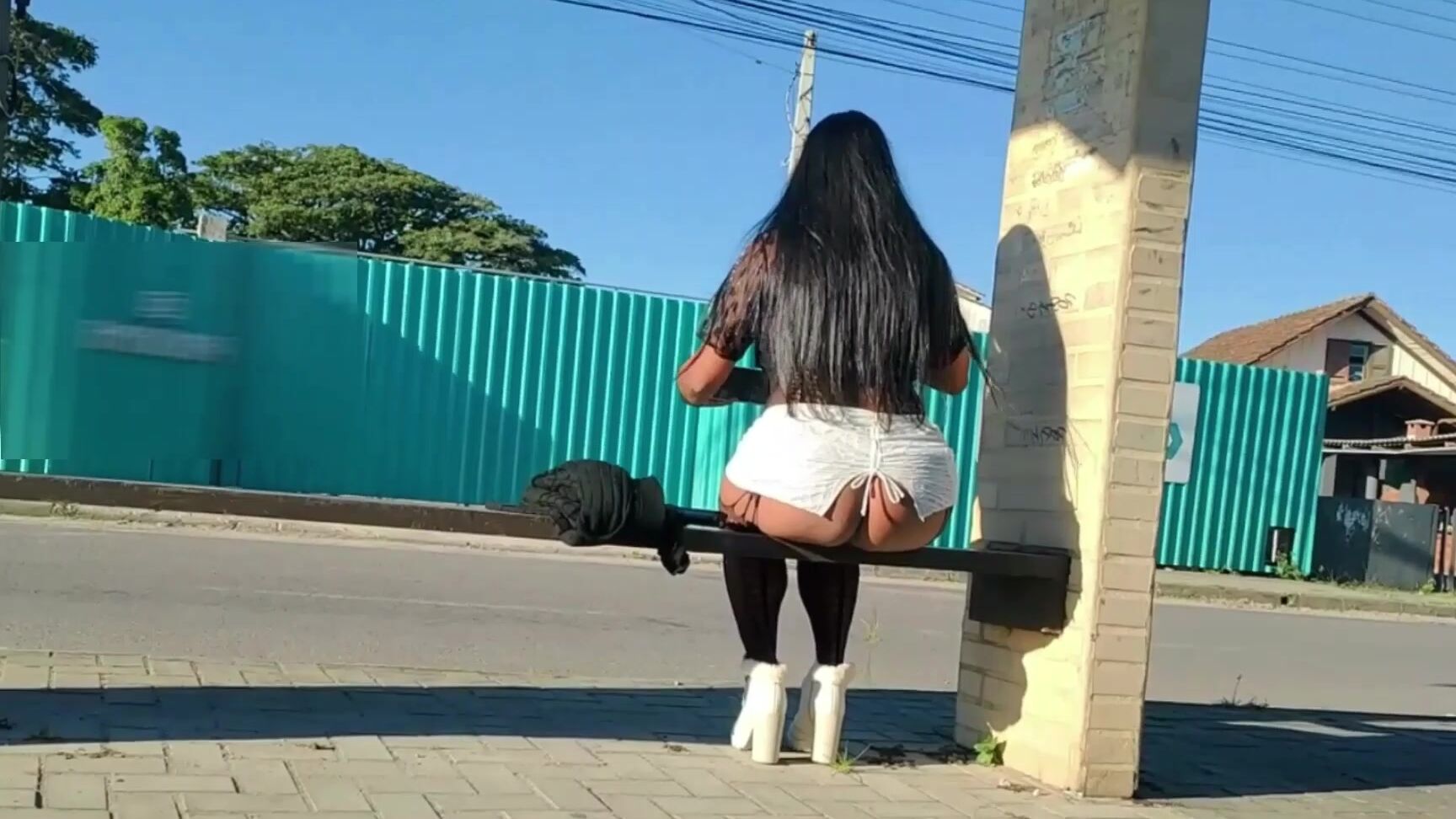 "K3X PRODUCTIONS" exhibitionism, miniskirts, publicflashing, publicoutdoor, upskirt MINI SKIRTS NO PANTIES AND STOCKINGS manyvids