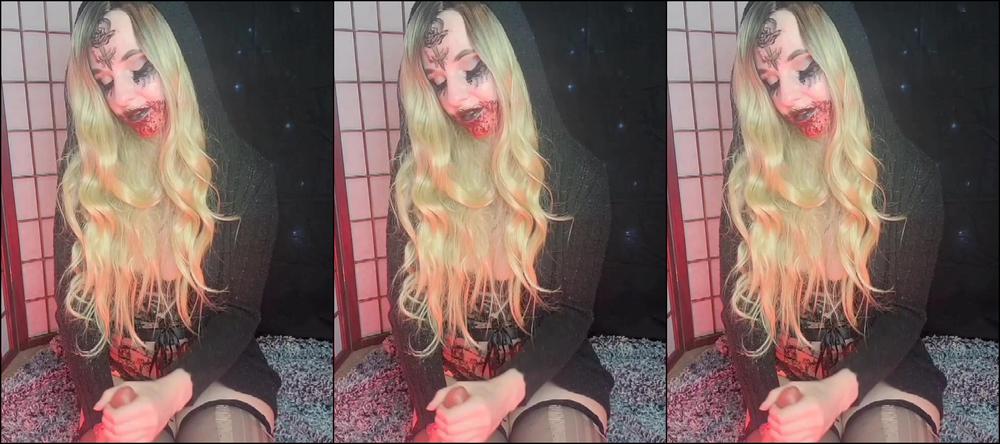 JOI,Jerk Off Instruction,Cosplay,Cum In Mouth remains0ftheday joi in castle dimitrescu ManyVids