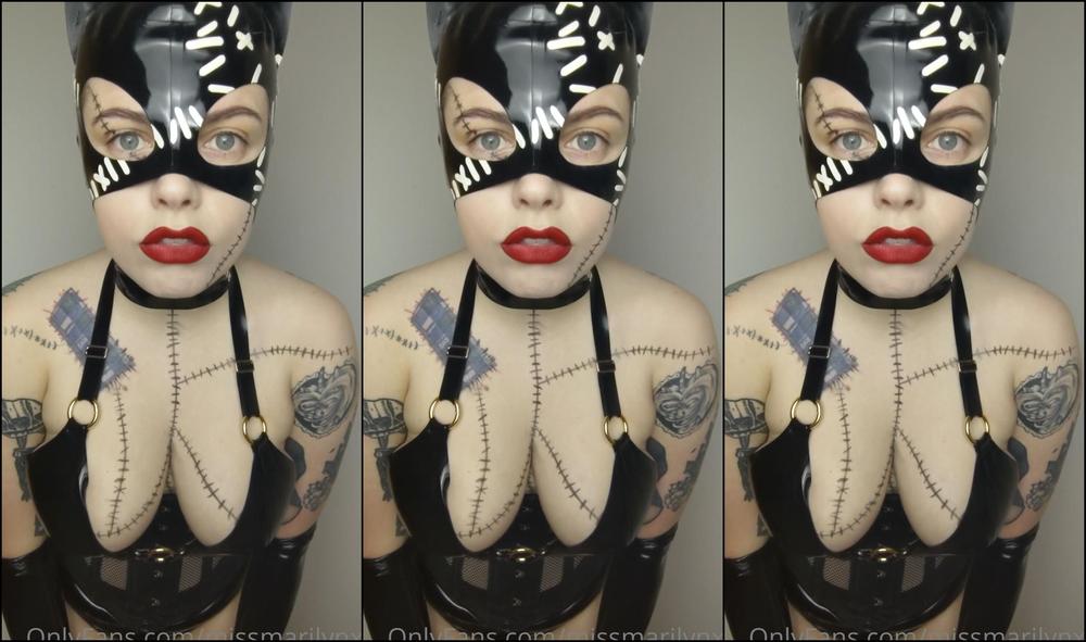Missmarilynxx Latex Catwoman Joi For Penis Owners