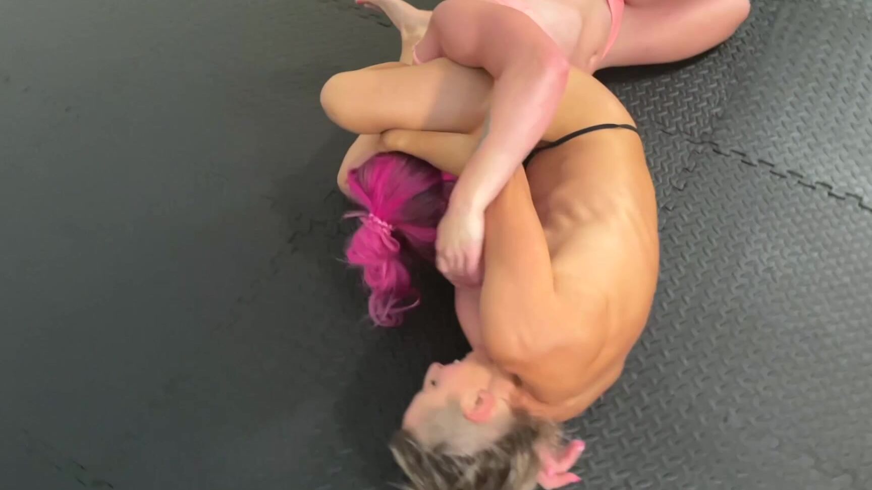 Lora Cross Lora Cross V Macy Nikole Comp Wrestling