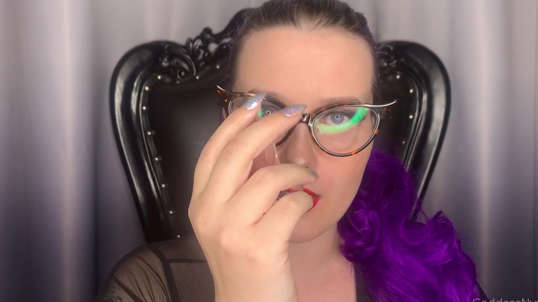 You Need Nyx Worship My Spit I Want To Make You Messy Cover You In Shiny Delicious Goddess Spit R