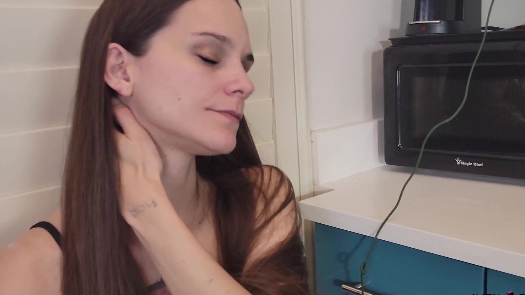 "Katy Faery" brunette, fetish, mouth fetish, teens (18+), yawning Petite College Girl Yawning HD Manyvids