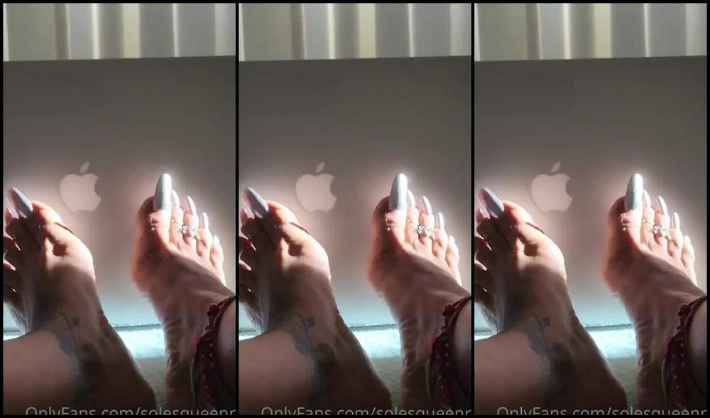 Meryann Aka Solesqueenrd Onlyfans Who Like Tapping Toes Nails Happy Weekend Guys