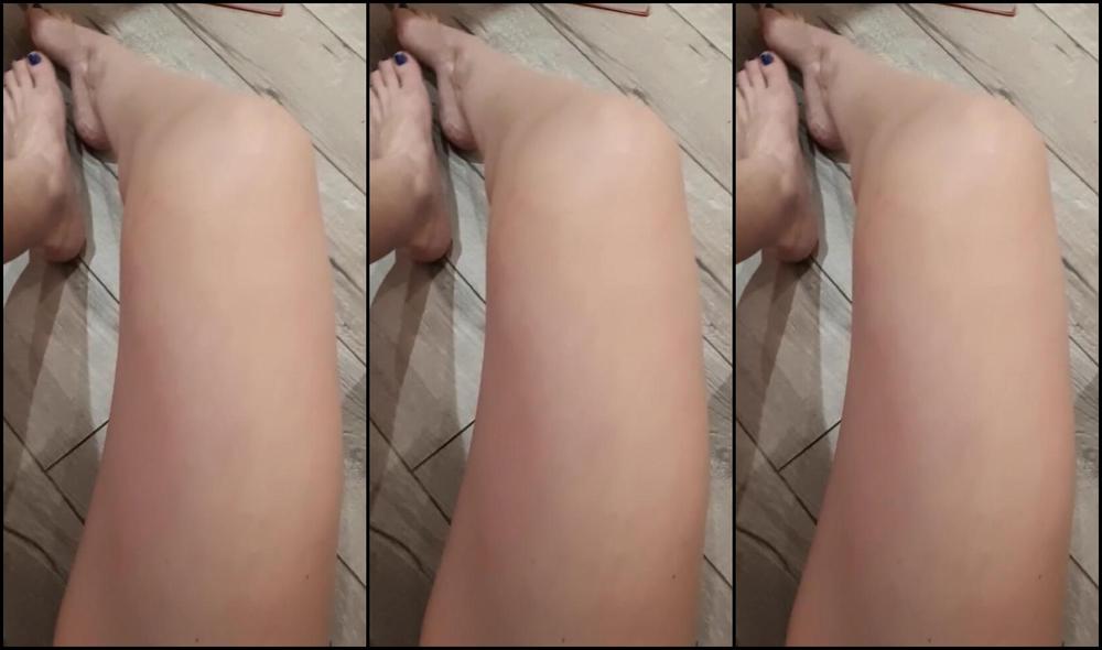 Feet Job with Oil Dildo_SpicyIren PornHub