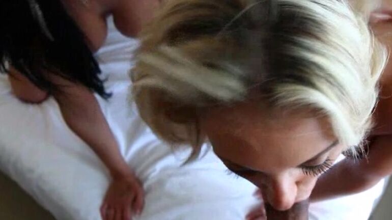 Blowjob, Deepthroat, Lesbians, POV, Threesome cleo summers invite my friend for a threesome part 2 ManyVids