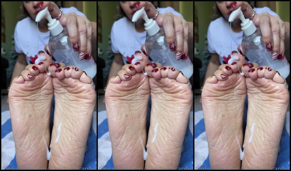Deedeericanfeet Onlyfans As Requested Jizzed Soles2